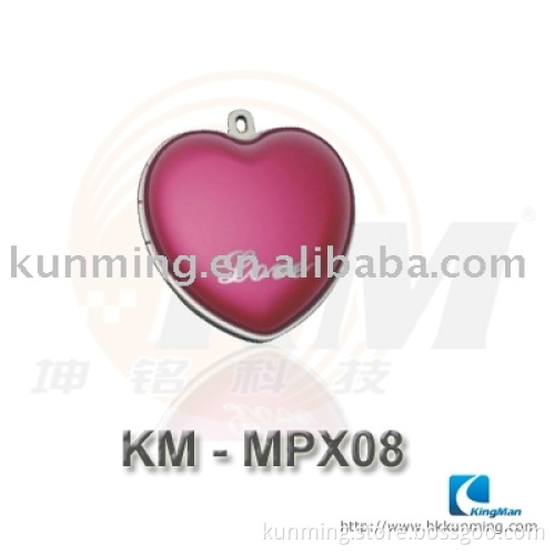 KM-MPX08 heart shape MP3